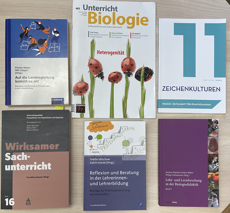 Aktuelle Literaturbeiträge von Mitarbeiter*innen der Fachdidaktik Biologie zur Entwicklung des Biologie- und Sachunterrichtes